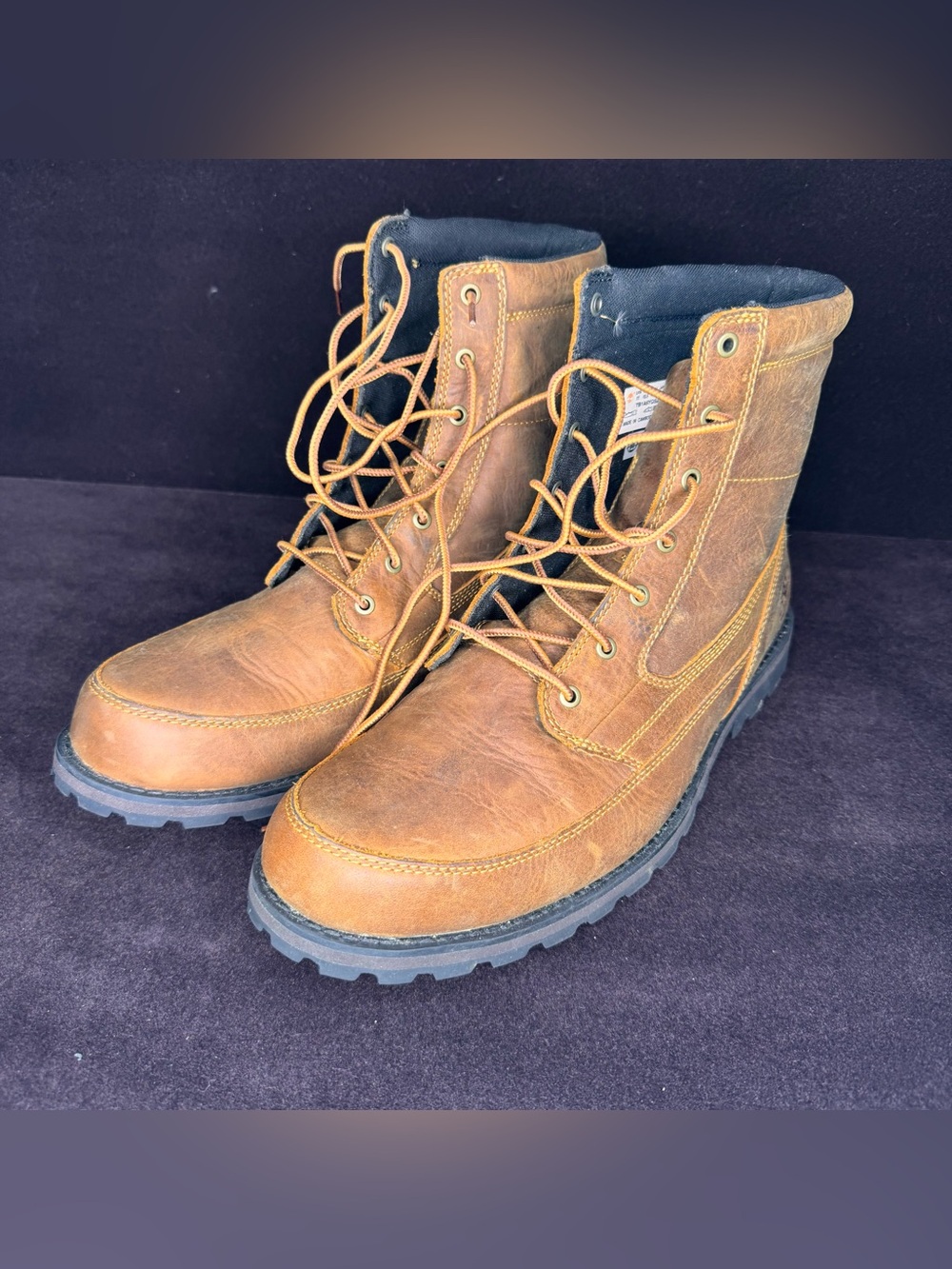 Timberland Attleboro Mid Brown Leather Boots sz 11